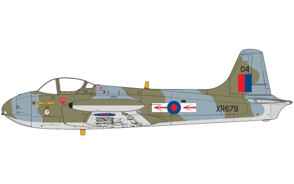 AIRFIX 02107 Hunting Percival Jet Provost T.4 - 1:72