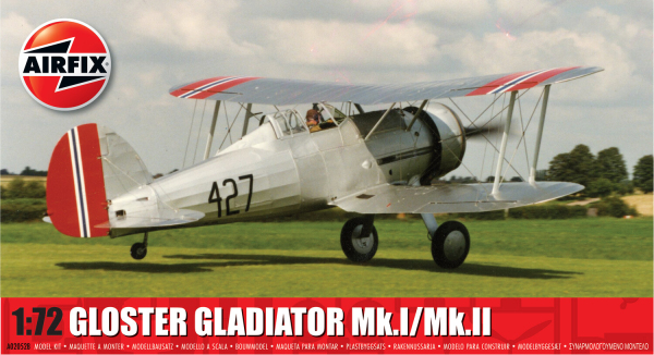 AIRFIX A02052B Gloster Gladiator Mk.I/Mk.II - 1:72