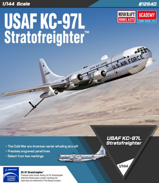 ACADEMY 12640 USAF KC-97L Stratofreighter - 1:144