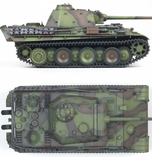 ACADEMY 13523 Pz.Kpfw.V Panther Ausf.G Last Prod. 1:35