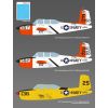 ACADEMY 12361 USN Beechcraft T-34B Mentor VT-5 Training Air Wing - 1:48
