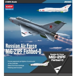 ACADEMY 12320 MIG-21PF (Polskie Malowanie) - 1:48