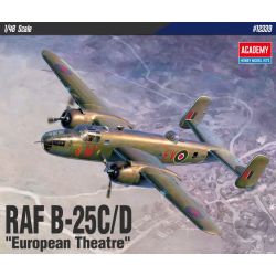 ACADEMY 12339 RAF B-25C/D European Theatre - 1:48