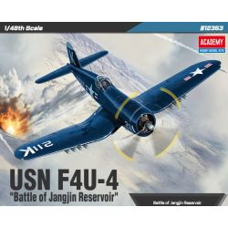ACADEMY 12353 USN F4U-4 Battle of Jangjin Reservoir - 1:48