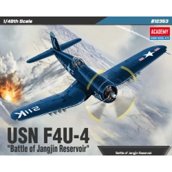 ACADEMY 12353 USN F4U-4 Battle of Jangjin Reservoir - 1:48