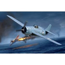 ACADEMY 12355 USN F4F-4 Wildcat Battle of Midway - 1:48