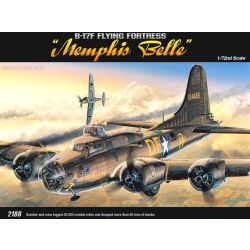 ACADEMY 12495 Boeing B-17F Memphis Belle 1:72