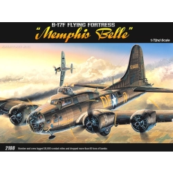 ACADEMY 12495 Boeing B-17F Memphis Belle 1:72