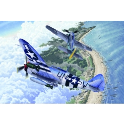 ACADEMY 12513 Focke Wulf FW 190A & P-47D Thunderbolt 1:72
