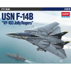 ACADEMY 12578 USN F-14B VF-103 Jolly Rogers - 1:72