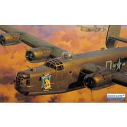 ACADEMY 12584 USAAF B-24H Liberator Zodiac - 1:72