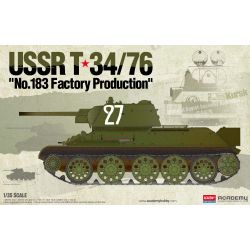 ACADEMY 13505 T-34/76 No.183 Factory 1:35