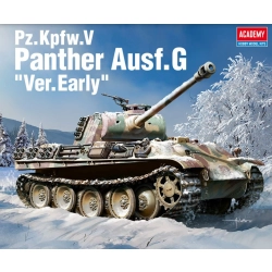 ACADEMY 13529 Pz.Kpfw.V Panther Ausf.G Ver.Early (MAGDA malowanie powstańcze) - 1:35