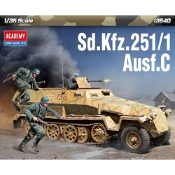ACADEMY 13540 German Sd.kfz.251 Ausf.C - 1:35