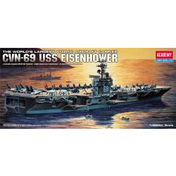 ACADEMY 14212 CVN-69 USS Eisenhower 1:800