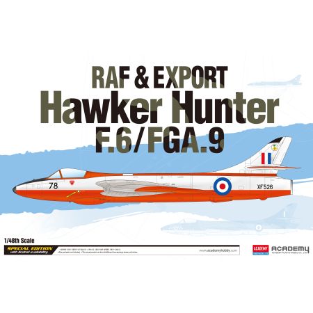 ACADEMY 12312 F.6/FGA.9 Hawker Hunter 1:48