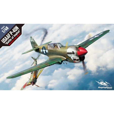 ACADEMY 12341 USAAF P-40N Battle of Imphal - 1:48