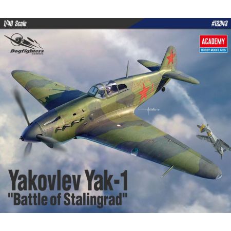 ACADEMY 12343 Yakovlev Yak-1 Battle of the Stalingrad - 1:48