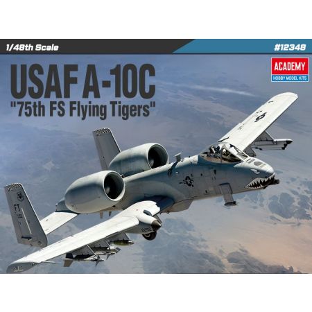 ACADEMY 12348 USAF A-10C 75th FS Flying Tigers - 1:48