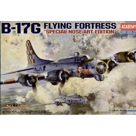 ACADEMY 12414 B-17G Flying Fortress - Nose Art - 1:72