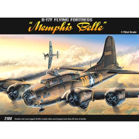 ACADEMY 12495 Boeing B-17F Memphis Belle 1:72