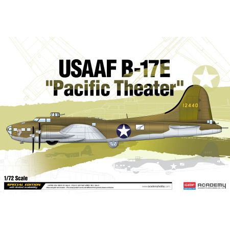 ACADEMY 12533 Boeing B-17E USAAF Pacific Theater 1:72