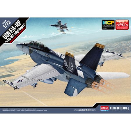 ACADEMY 12535 F/A-18F USN VF-103 Jolly Rogers 1:72