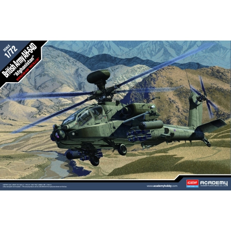 ACADEMY 12537 AH-64D British Army Afganistan 1:72