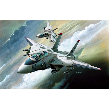 ACADEMY 12608 F-14 U.S. Navy Fighter 1:144