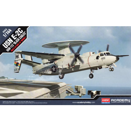 ACADEMY 12623 USN E-2C VAW-113 Black Eagles - 1:144
