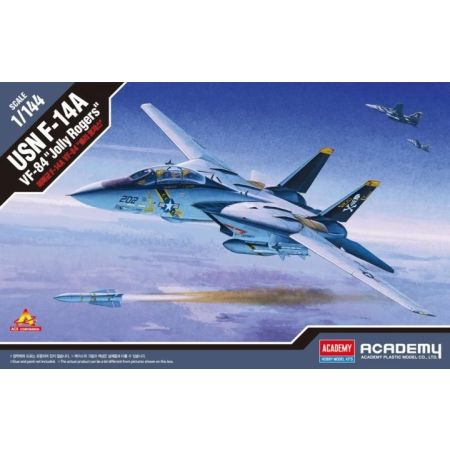 ACADEMY 12626 USN F-14A VF-84 Jolly Rogers - 1:144