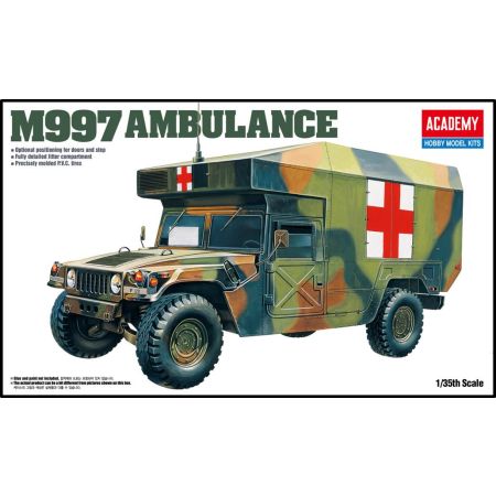 ACADEMY 13243 M997 Humvee Maxi Ambulance - 1:35
