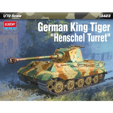 ACADEMY 13423 German King Tiger Henschel Turret - 1:72