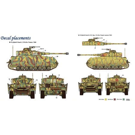 ACADEMY 13432 German Pz.Kpfw.IV Ausf.H - 1:72