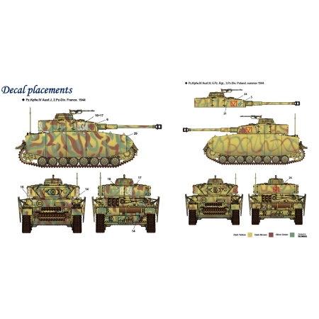 ACADEMY 13432 German Pz.Kpfw.IV Ausf.H - 1:72