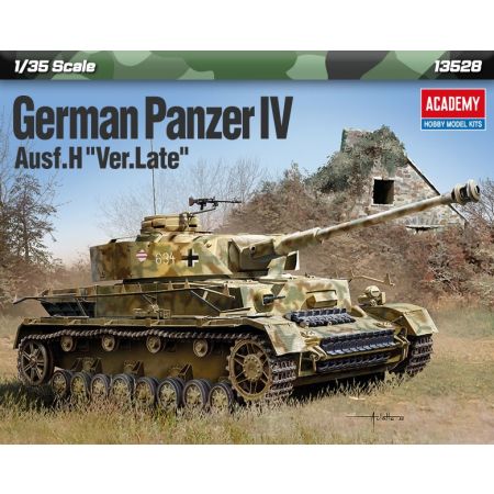 ACADEMY 13528 German Panzer IV Ausf.H Ver.Late - 1:35