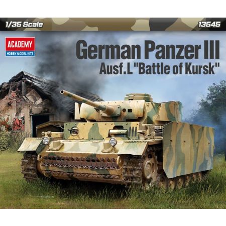 ACADEMY 13545 German Panzer III Ausf.L Battle of Kursk - 1:35