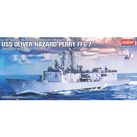 ACADEMY 14102 FFG-7 USS Oliver Hazard Perry 1:350