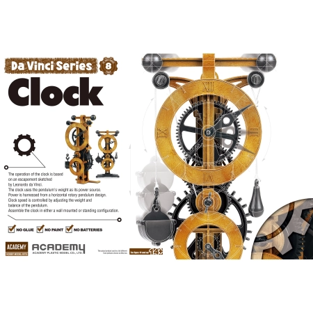 ACADEMY 18150 da Vinci - Zegar