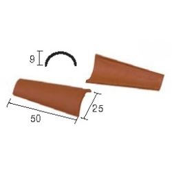 AEDES ARS 21061 Dachówka arabska czerwona 1:10 100 szt.