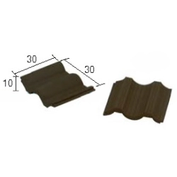 AEDES ARS 21211 Dachówka czarna 1:10 100 szt.