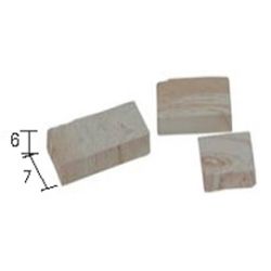 AEDES ARS 2231 Bloczki kamienne duże jasne 200 szt.