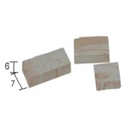 AEDES ARS 2231 Bloczki kamienne duże jasne 200 szt.