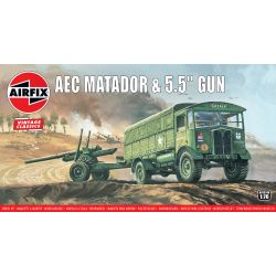 AIRFIX A01314V AEC Matador & 5.5inch Gun - 1:76