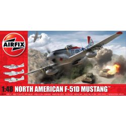 AIRFIX A05136 North American F51D Mustang - 1:48