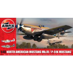 AIRFIX A05137 North American P-51K Mustang / Mk.IV - 1:48