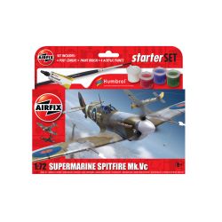 AIRFIX A55001 Starter Set - Supermarine Spitfire MkVc - 1:72