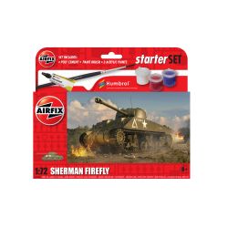 AIRFIX A55003 Starter Set - Sherman Firefly VC (polskie malowanie) - 1:72
