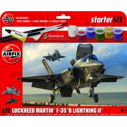 AIRFIX A55010 Starter Set - Lockheed Martin F-35B Lightning II - 1:72