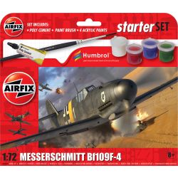 AIRFIX A55014 Starter Set - Messerschmitt Bf109F-4  - 1:72